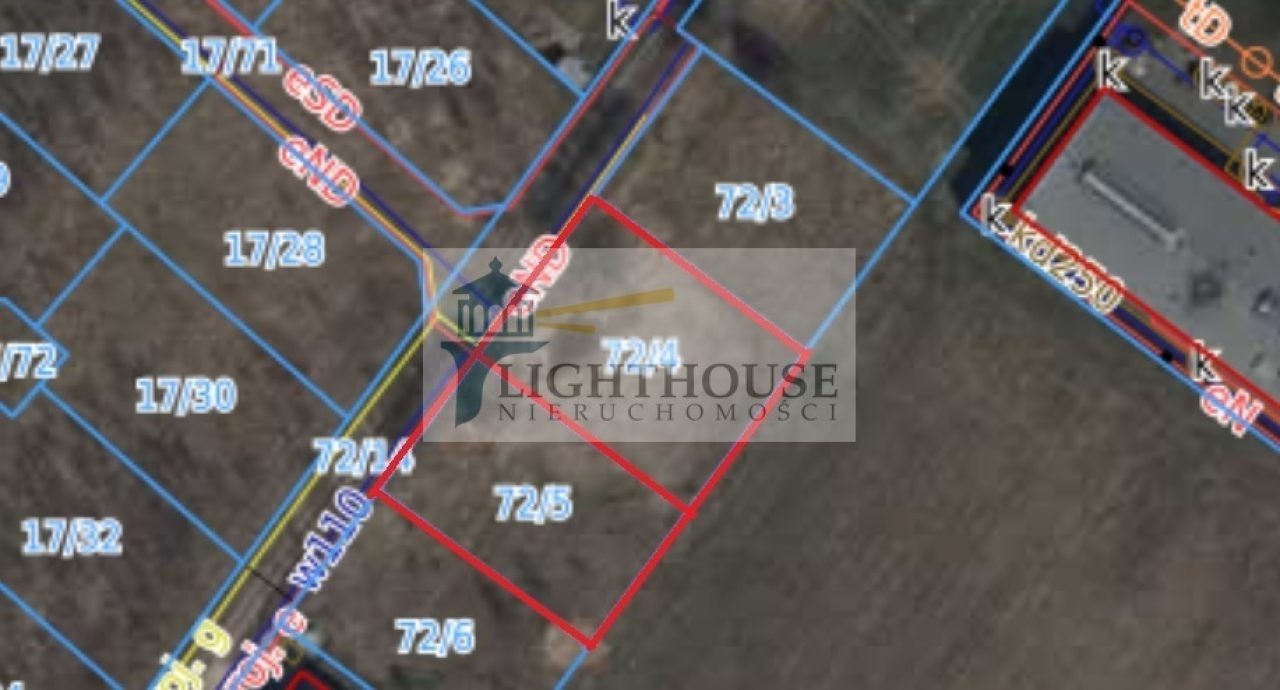 Działka budowlana Trąbki Małe